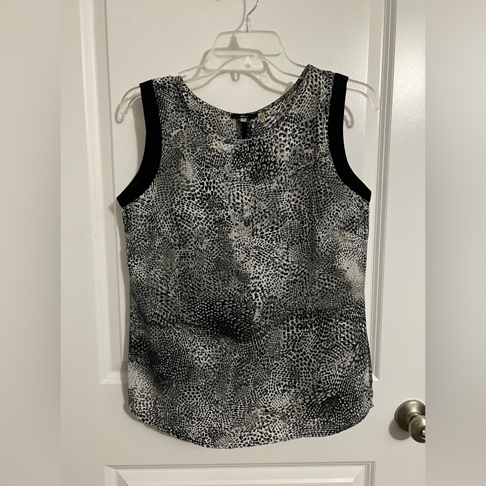 Dark Gray Milano Sleeveless Top